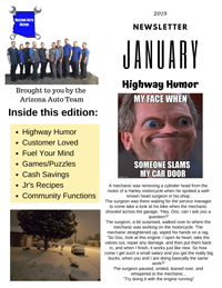 January Newsletter 2019