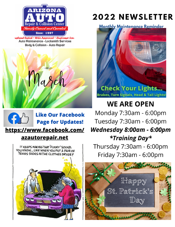 March 2022 Newsletter